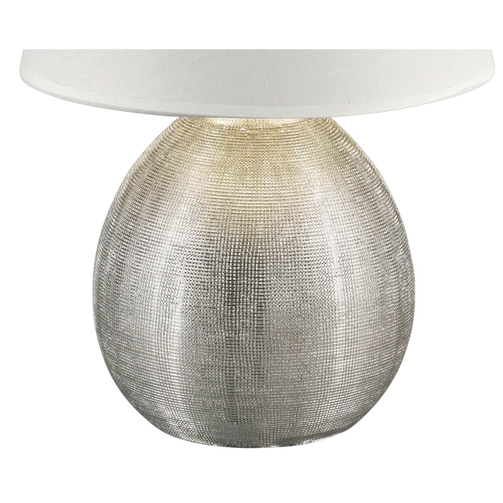 Luxor 35cm. silver stona lampa slika 3