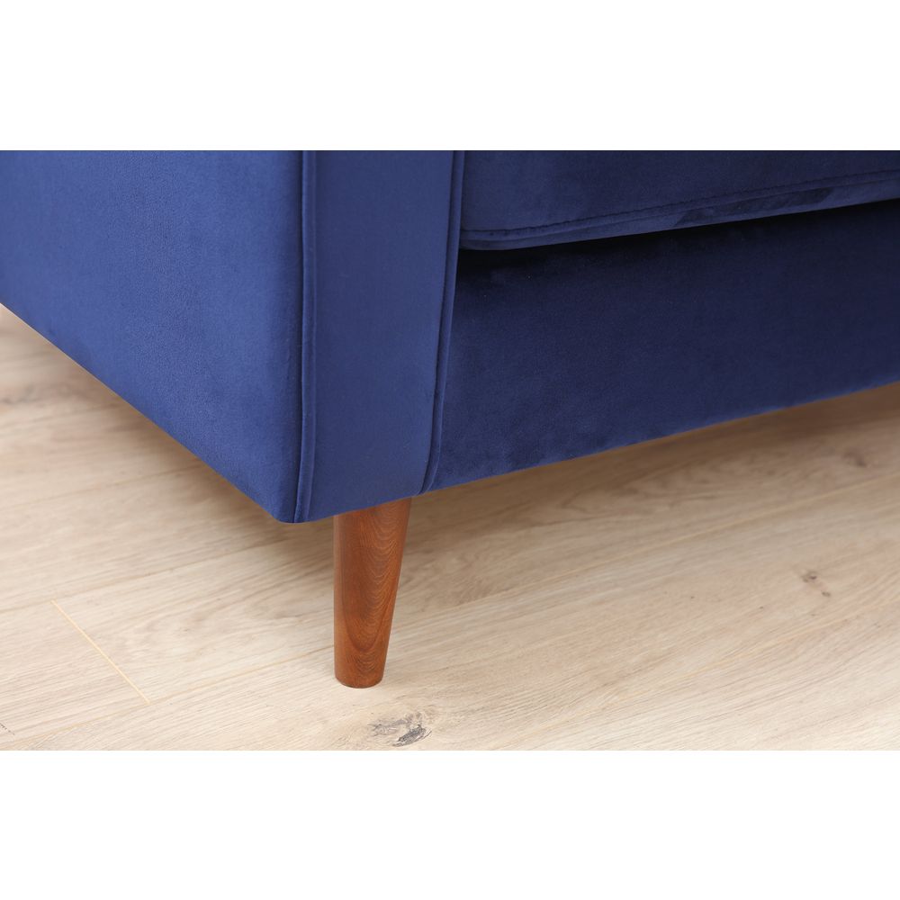 Sofa Rome - Tamnoplava 3-sjedalna slika 4