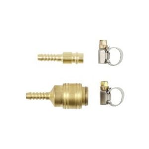 Högert Set brza spojnica+spojnica za pneumatski alat s prihvatom za crijevo 7.2mm, 4-dijelni, max.15 bara