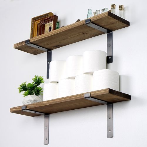 LAM004 Black
Walnut Decorative Wooden Wall Shelf slika 2