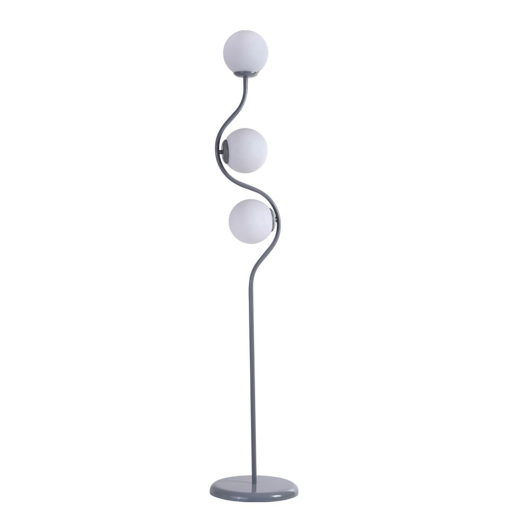 Opviq Podna lampa 978, bijela, siva slika 2