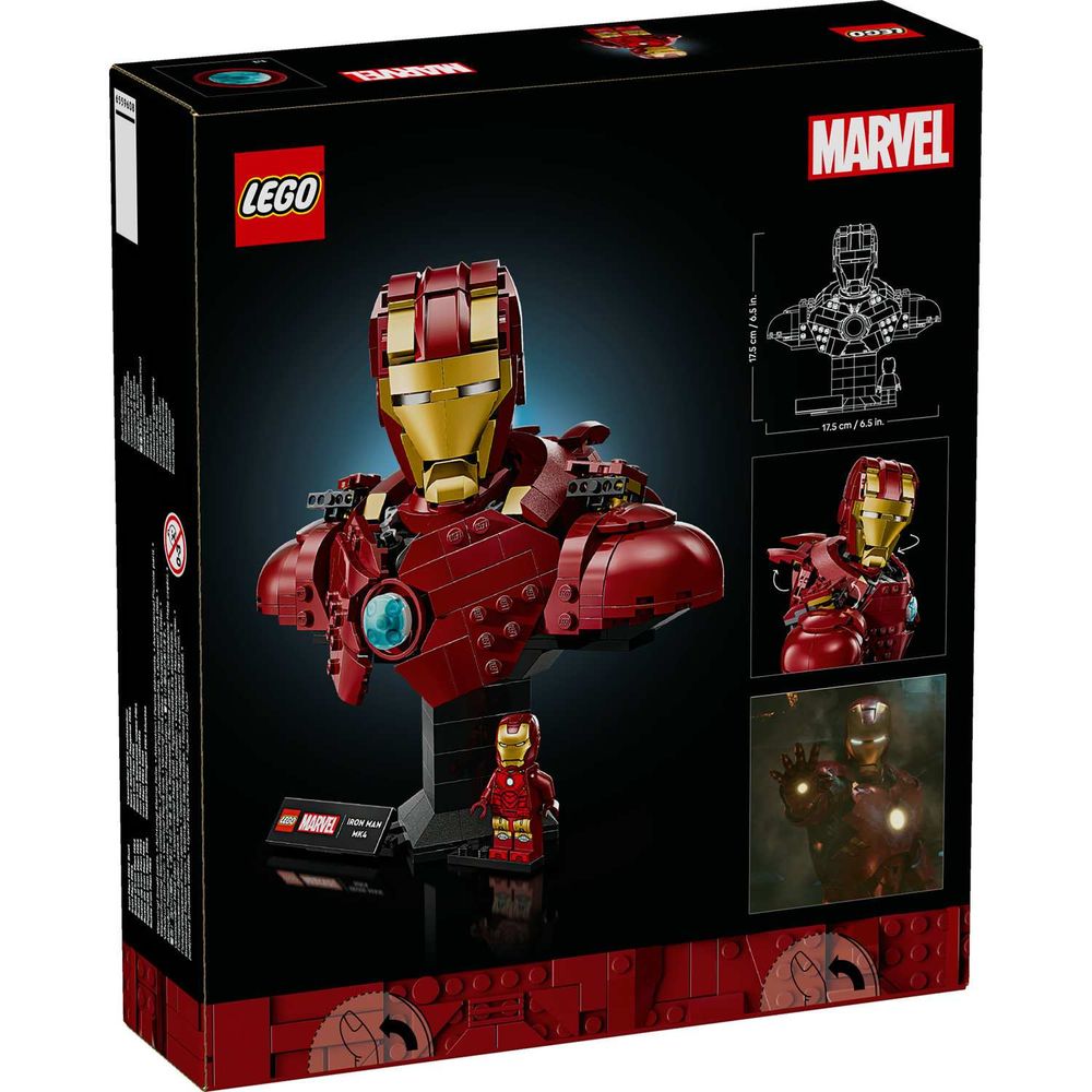 LEGO 76327 Iron Man MK4 Bust slika 10