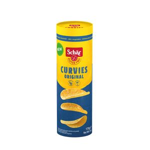 Dr. Schar bezglutenski čips Curvies Original 170g