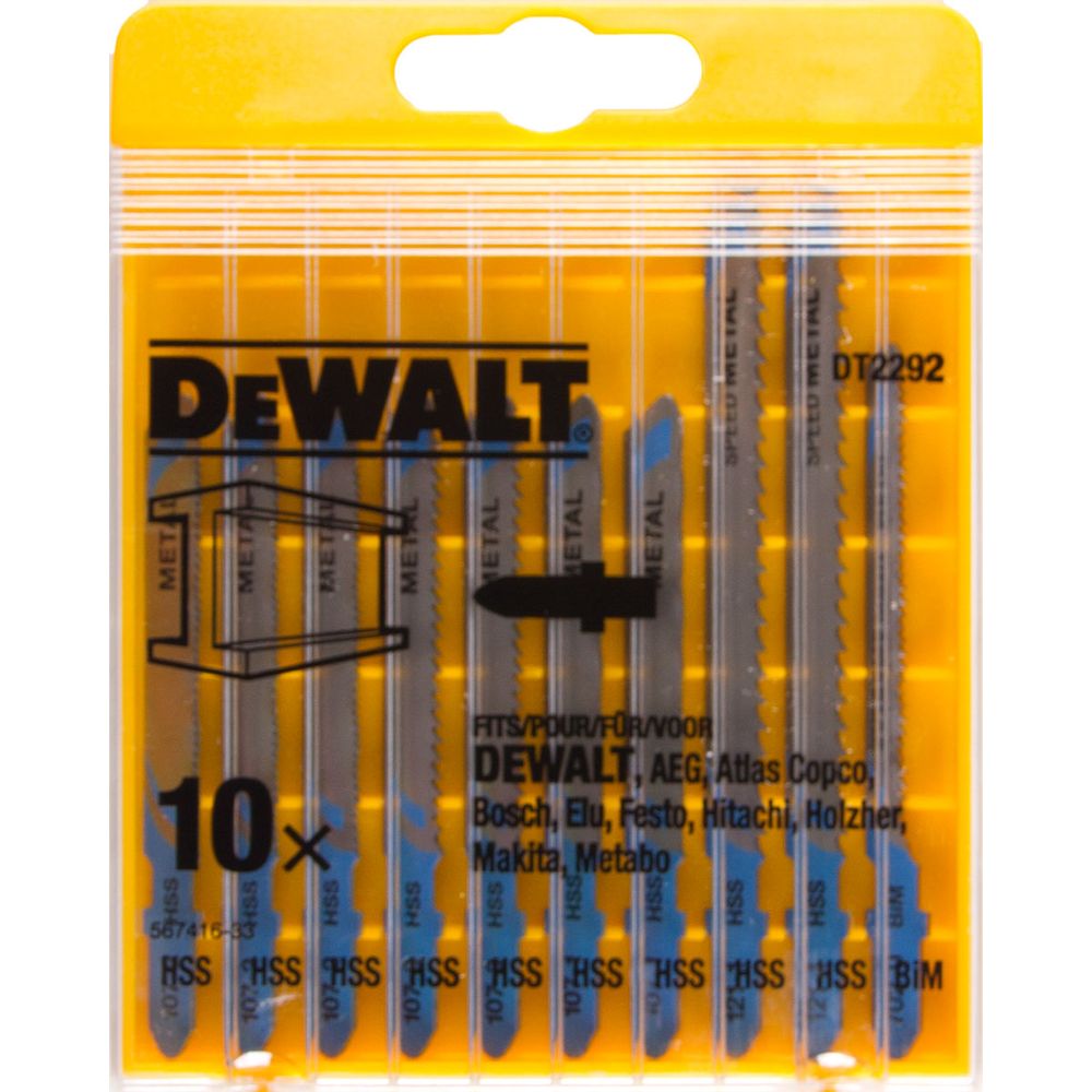  Dewalt List ubodne pile za metal-SET DT2292 slika 1