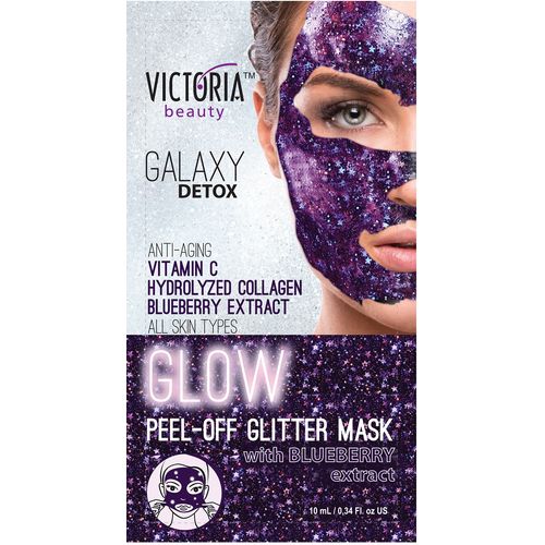 Victoria Beauty Peel-Off Glitter maske mix 3 kom slika 4