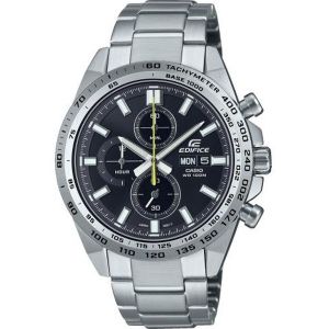 Muški sat Casio SPORTS CHRONOGRAPH - Crna i Srebrna