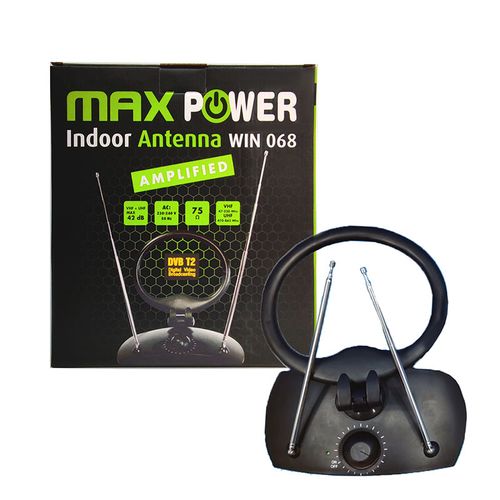 MAXPOWER ANTENA S POJAČALOM W068 UHF+VHF 42db slika 1