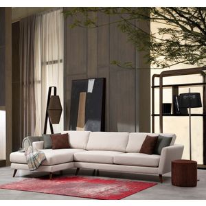 Mayorka Kutna Sofa na Razvlačenje Lijeva (Chl - 3R) - Bež