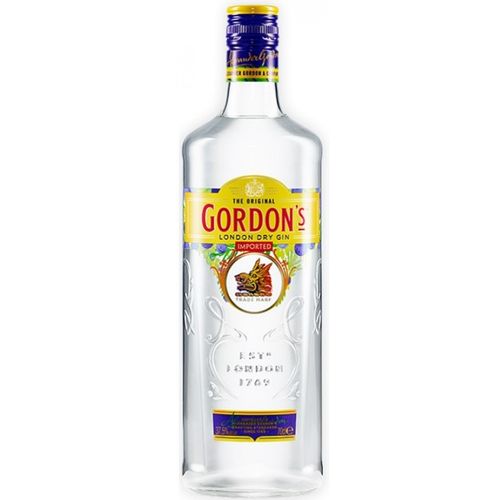 GORDONS dry gin 40% alc,  1l  slika 1