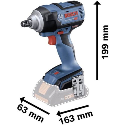 Bosch Professional GDS 18V-300 06019D8202 aku- udarni stezač  18 V 4.0 Ah li-ion uklj. kofer, uklj. 2 akumulatora slika 1