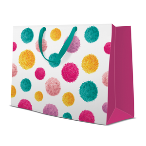 Ukrasna vrećica PomPoms 33x26x13cm