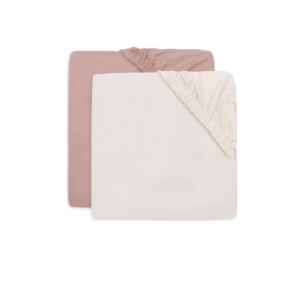 Jollein Navlaka za madrac Wild Rose/Ivory 120×60cm, 2kom slika 1