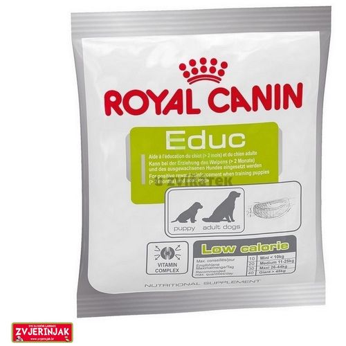 3 KOM. PROIZVODA/PAKIRANJA - ROYAL CANIN EDUC GRICKALICE ZA OBUKU 50G slika 1