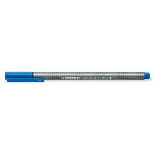 Flomaster Staedtler, Triplus Fineliner 334, 0,3 mm, tamnoplavi slika 2