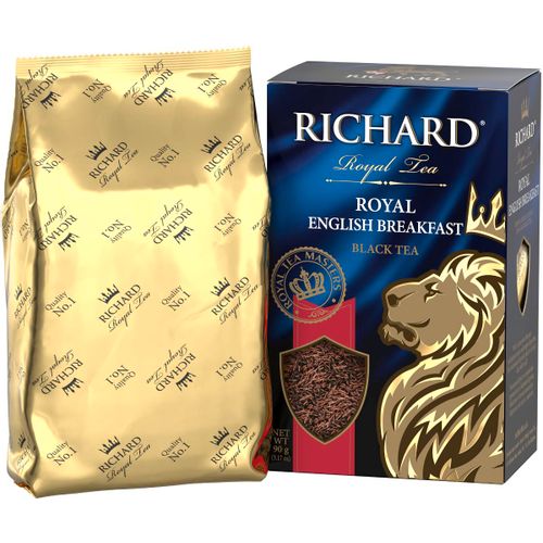 Richard Royal English Breakfast - Mešavina kenijskog, indijskog i cejlonskog crnog čaja, 90g rinfuz slika 2