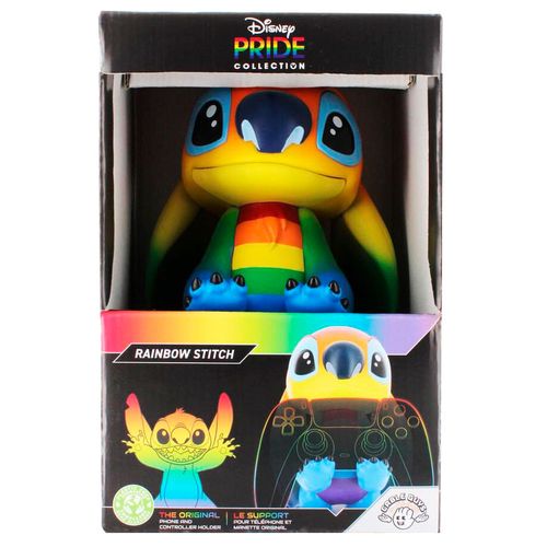 Disney Stitch Rainbow figure clamping bracket Cable guy 20cm slika 15