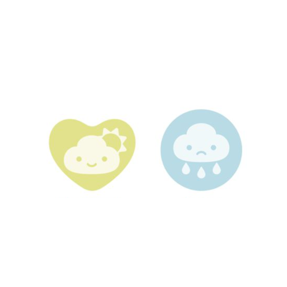 Skip Hop Didaktička igračka Cloud Feelings Shape Sorter - Oblak slika 6