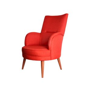 Victoria - Tile Red Tile Red Wing Chair