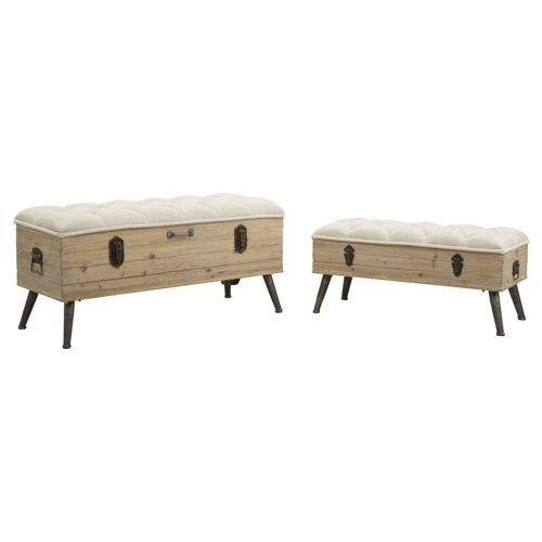 Mauro Ferretti Puff sa ostavom tirana couple cm 102x43,5x49,5 - 82x36x37 slika 5