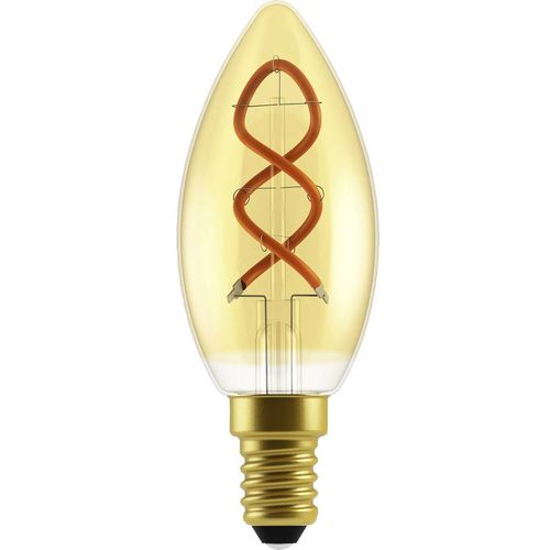 Nordlux 2080101458 LED Energetska učinkovitost 2021 A+ (A++ - E) E14 oblik svijeće 2.5 W zlatna (Ø x D) 35 mm x 97 mm prigušivanje osvjetljenja 1 St. slika 1