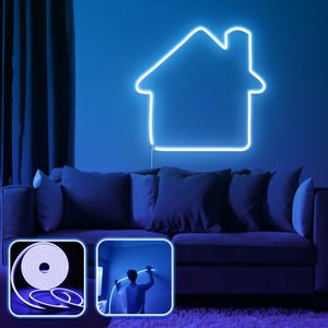 Opviq Dekorativna zidna led rasvjeta Home - Medium - Blue