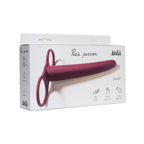 Strap-on Lola games Pure Passion Gimlet Wine red slika 4