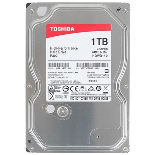 Toshiba P300 1TB 3.5" slika 1
