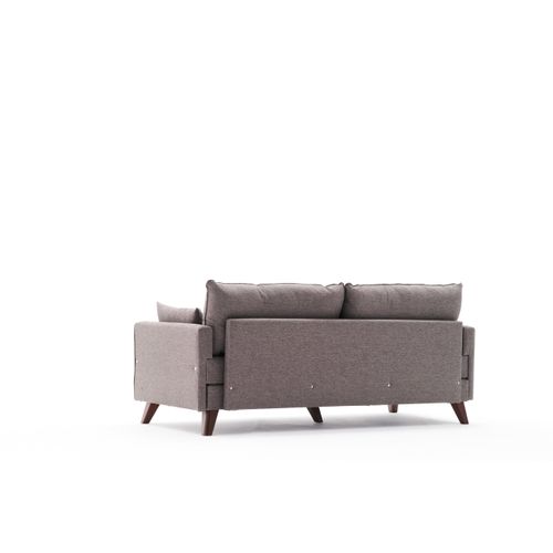 Bella Sofa Bed - Brown Brown 3-Seat Sofa-Bed slika 6