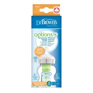 Dr Brown's Plastična flašica Options+ Wide Neck 150ml Wb51600