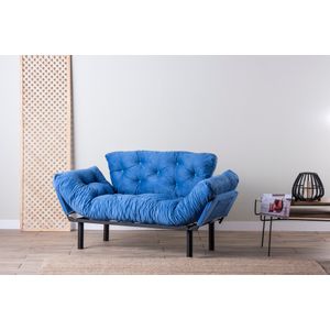 Atelier Del Sofa Nitta - Plavi dvosed na razvlaÄenje