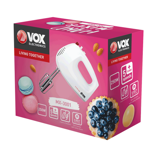 Vox MX 3001 Mikser, 250 W slika 3