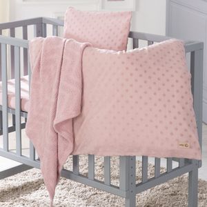 Roba Kids Set posteljinom sa dekicom Lil Planet, Rozi