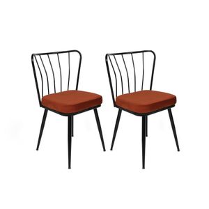 Yıldız-945 V2 Set Stolica Crvena-Crna (2 Komada)