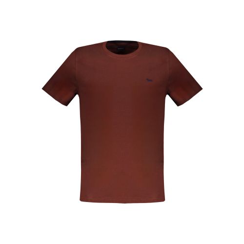 HARMONT &amp; BLAINE MEN'S SHORT SLEEVE T-SHIRT BROWN slika 1