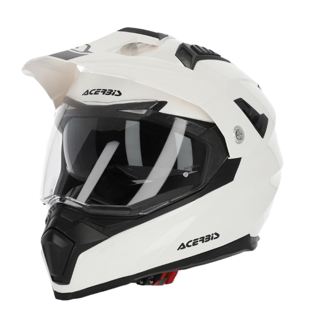 Zatvorena - full face kaciga za motor L vel. Acerbis Flip 2206 - Bijela slika 1
