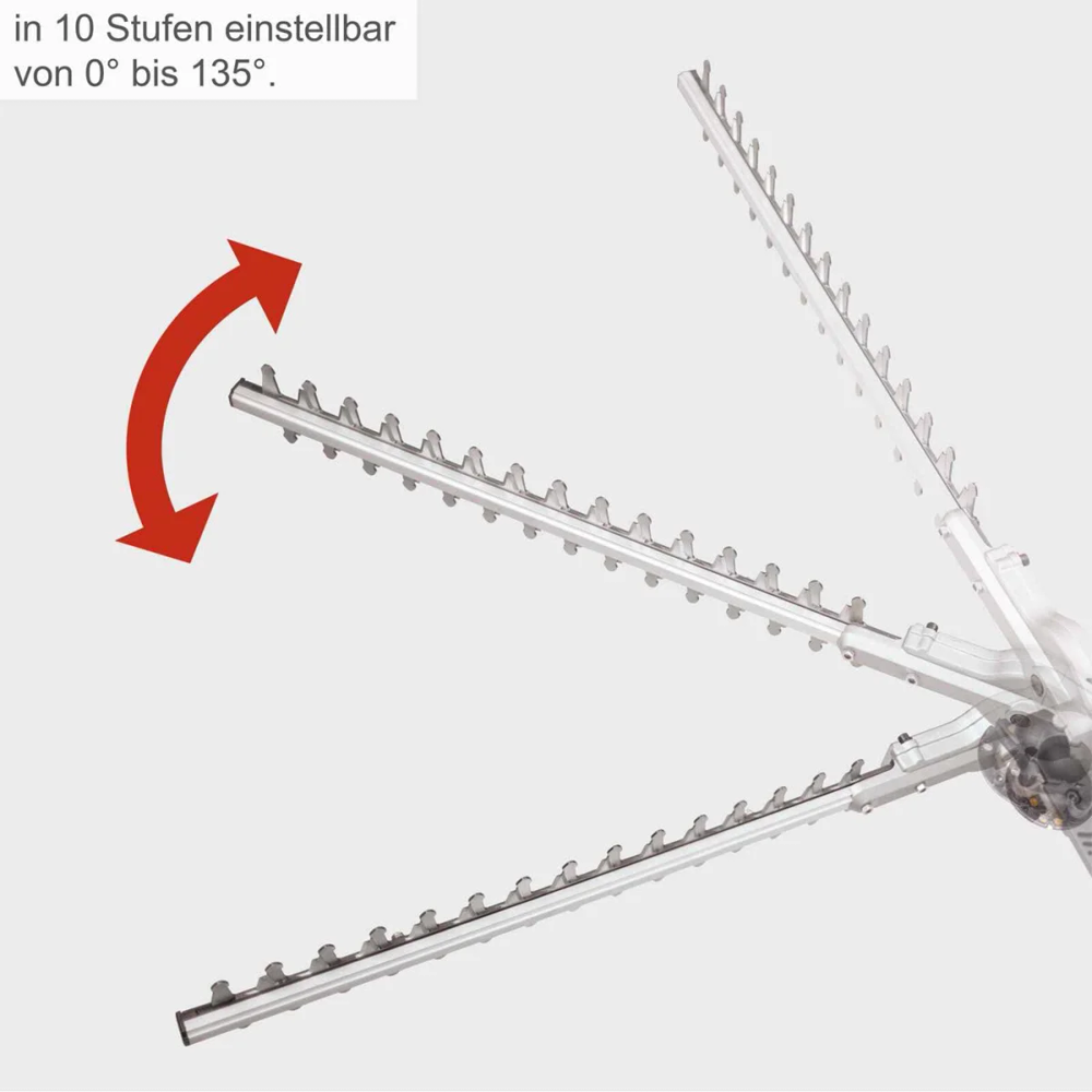 Scheppach teleskopske električne makaze škare za živicu ETHT1000 slika 3