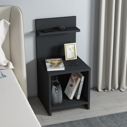 Vıdora - Anthracite Anthracite Nightstand slika 2