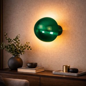 Zidna Lampa Fungal - 13361 - L, boje: Zelena