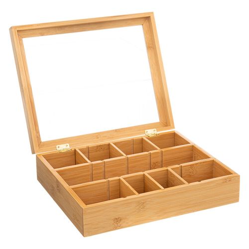 FIVE ORGANIZATOR ZA ČAJEVE 23X28X7CM BAMBUS slika 5