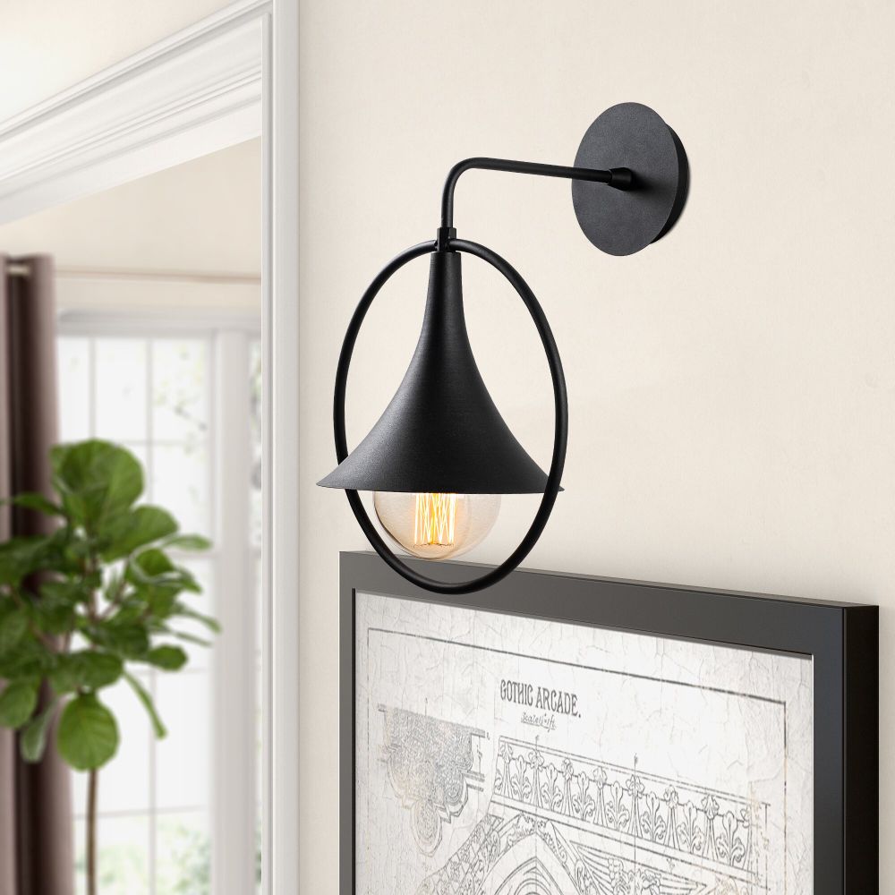 Namutenahi - Crna Zidna Lampa 124-A slika 1