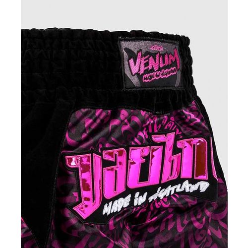 Venum Attack Muay Thai Šorc Crno/Roze L slika 4