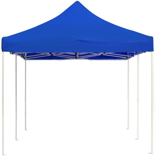 Profesionalni sklopivi šator za zabave 6 x 3 m plavi slika 6