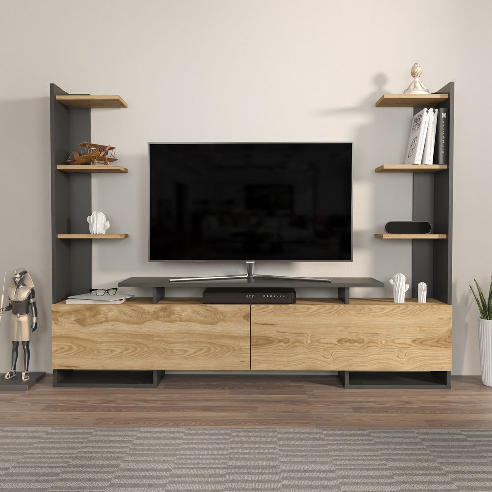 TV Stalak Ava - Hrast, Crni Hrast slika 1