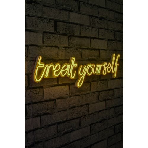 Wallity Ukrasna plastična LED rasvjeta, Treat Yourself - Yellow slika 10