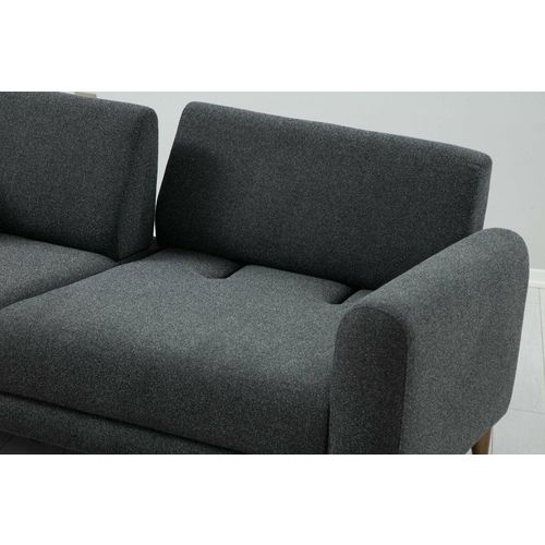 Sare 3+1 - Dark Grey Dark Grey Sofa Set slika 3