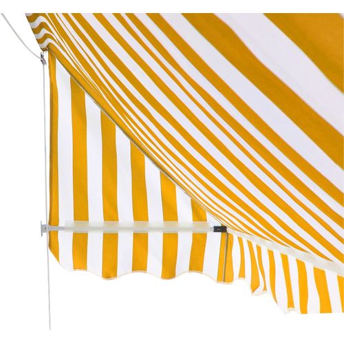 Bistro tenda 350 x 120 cm narančasto-bijela slika 18