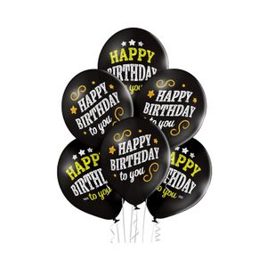 Baloni za rođendan Happy Birthday - 6 komada