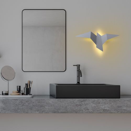 Pacalı - 13501 - L Grey Wall Lamp slika 1