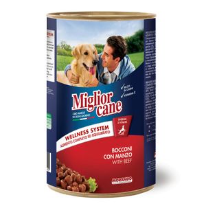 Miglior hrana za pse u limenci, Govedina, 1250 g