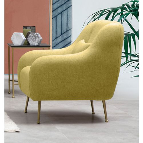Sevilla Armchair - Yellow Yellow Wing Chair slika 2